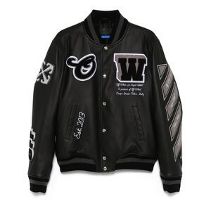 Off-White Black Jackets - Bomber Jackets Men